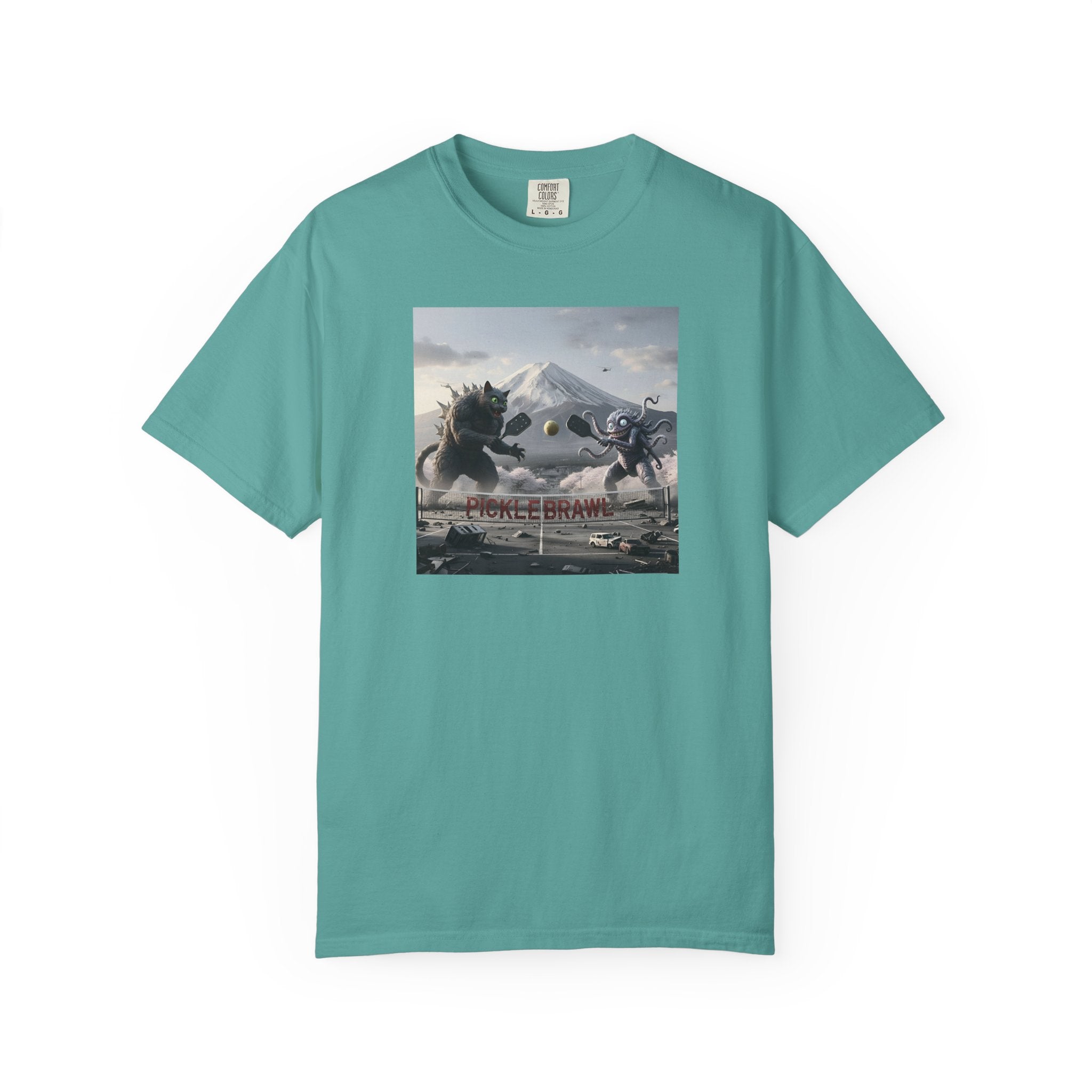 Pickle Brawl Monster Fight T-shirt |