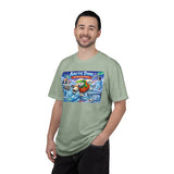 Arctic Dink Polar Bear Pickleball T-Shirt | Retro Game Art
