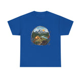 Mountain Camping Adventure T-Shirt | Outdoor Nature Hiking Tee | Wilderness Tent Graphic Shirt | Gift for Hiker Camper |