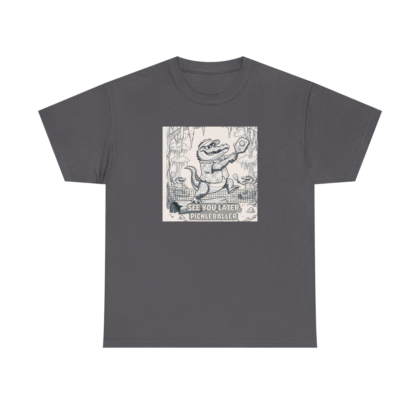 Albert "The Volley" Gator Unisex Heavy Cotton Tee