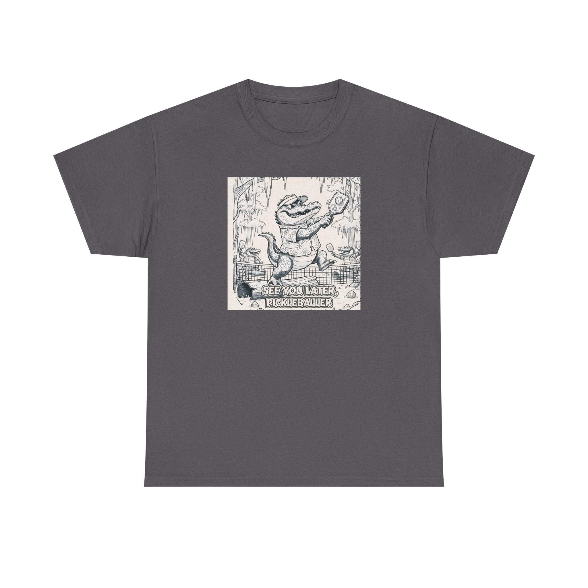 Albert "The Volley" Gator Unisex Heavy Cotton Tee