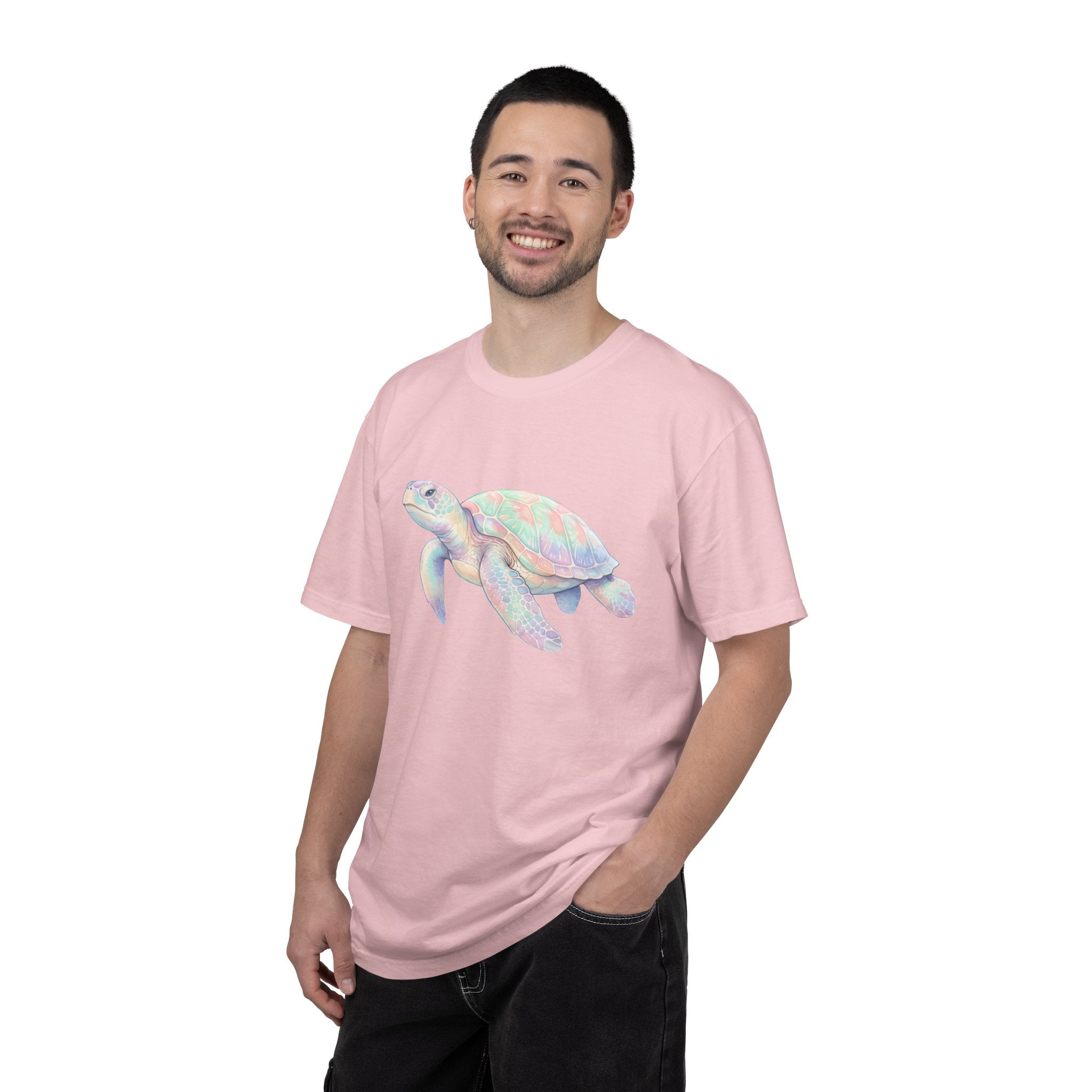 Pastel Sea Turtle T-shirt | Watercolor Marine Life Tee
