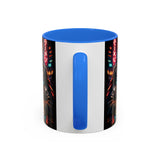 Cyberpunk Sushi Cat Mug | 11oz 15oz Ceramic Coffee Cup