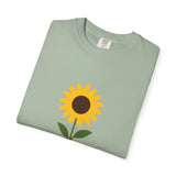 Sunflower Graphic T-shirt | Minimal Floral Tee