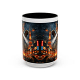 Catzilla Tokyo Cityscape Mug | Color Interior 11oz 15oz