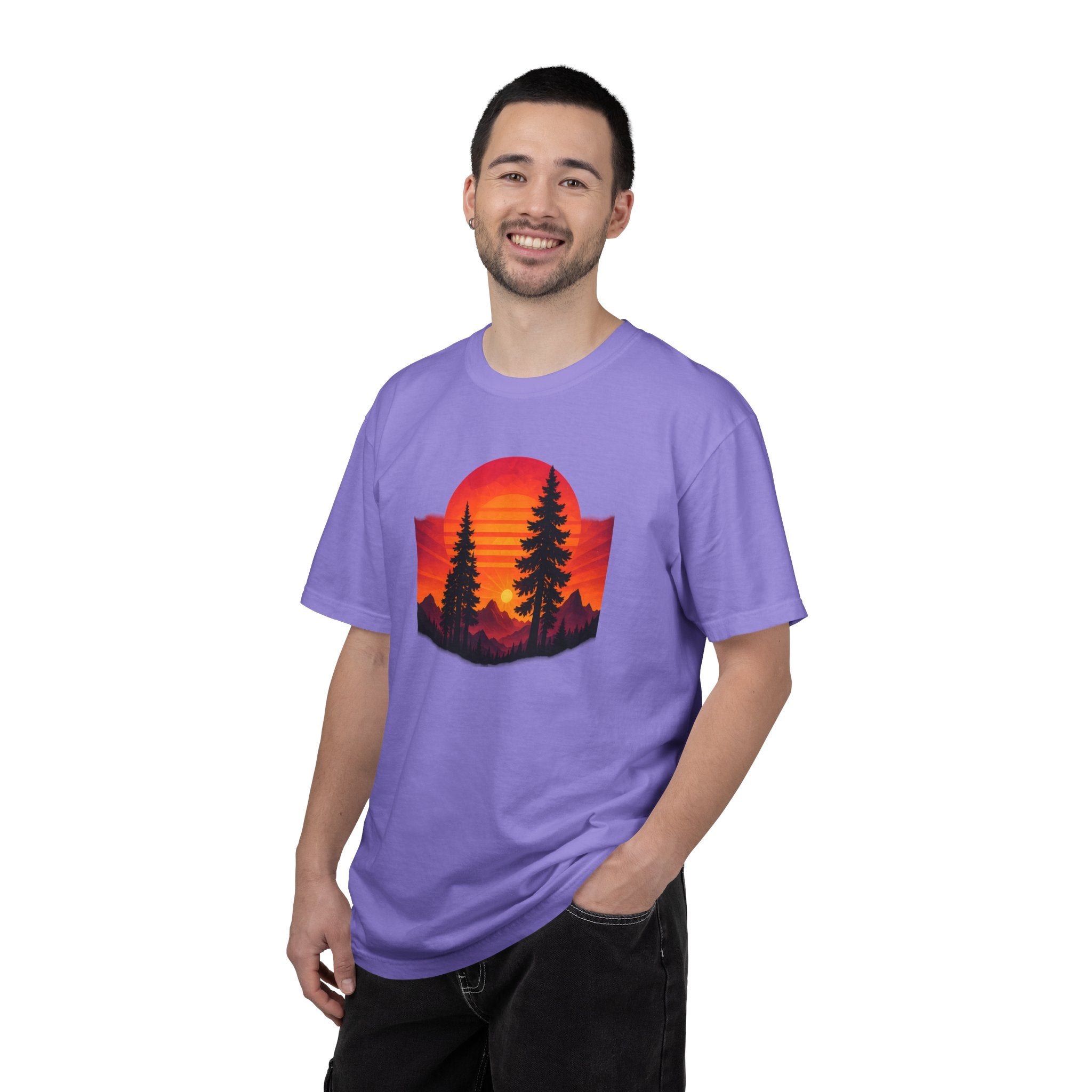 Mountain Sunset Pines T-shirt | Ridgeline Graphic