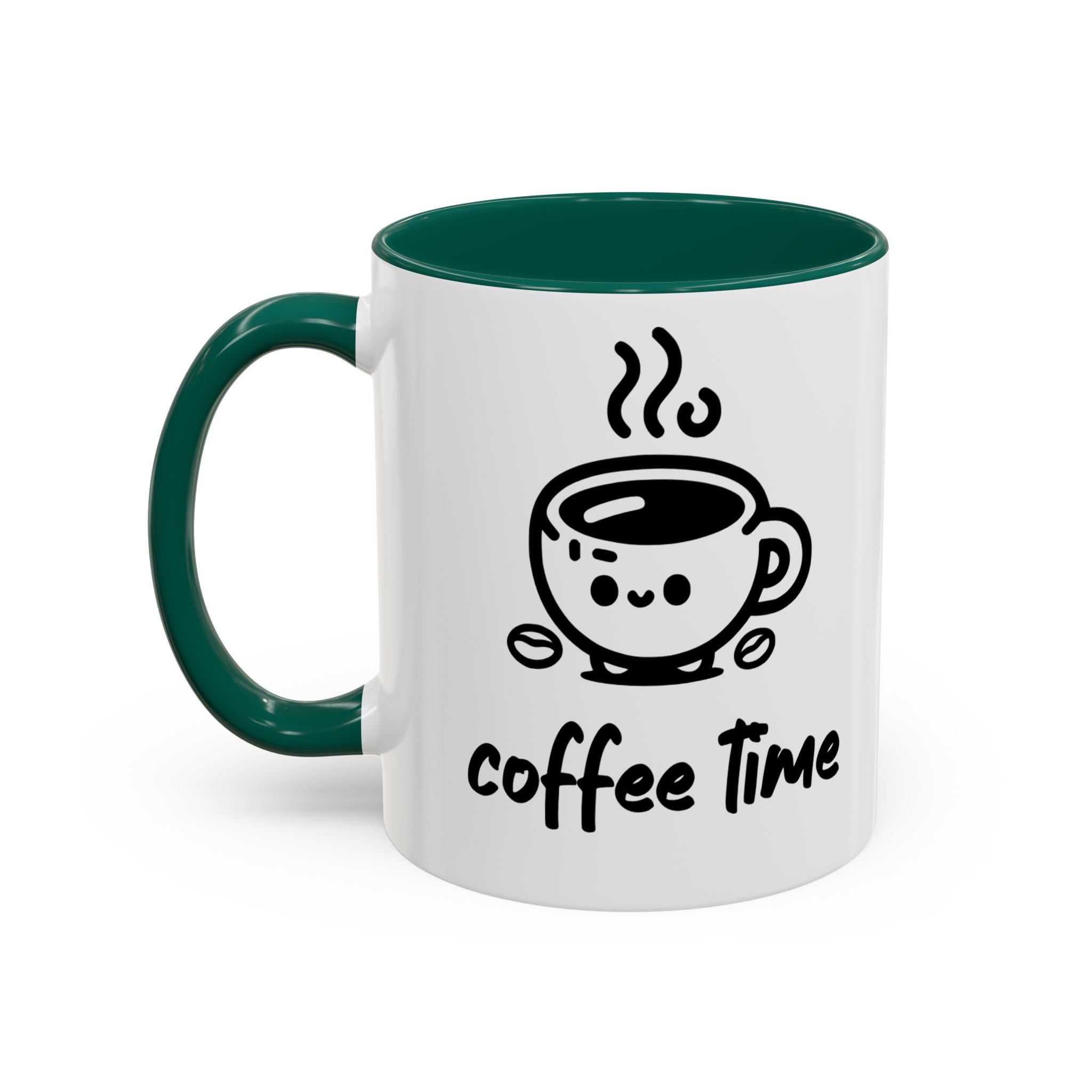 Kawaii Coffee Time Mug | Ceramic Coffee Mug