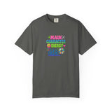 Main Character Energy T-shirt | Colorful Flame, Smiley Icons