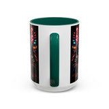 Cyberpunk Sushi Cat Mug | 11oz 15oz Ceramic Coffee Cup