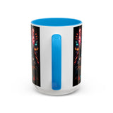 Cyberpunk Sushi Cat Mug | 11oz 15oz Ceramic Coffee Cup