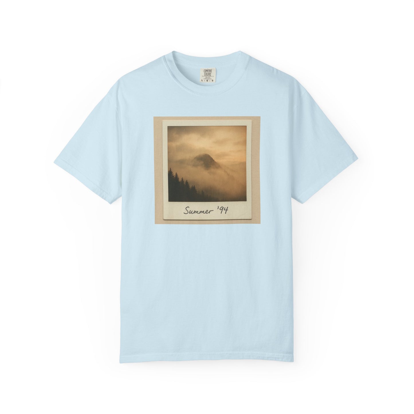 Vintage Polaroid Mountain Photo T-Shirt | Summer '94