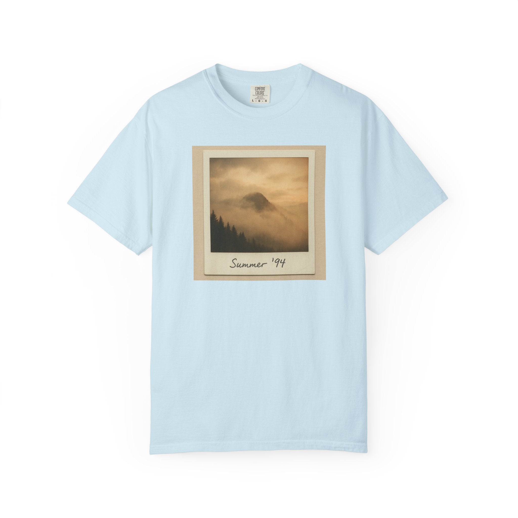Vintage Polaroid Mountain Photo T-Shirt | Summer '94