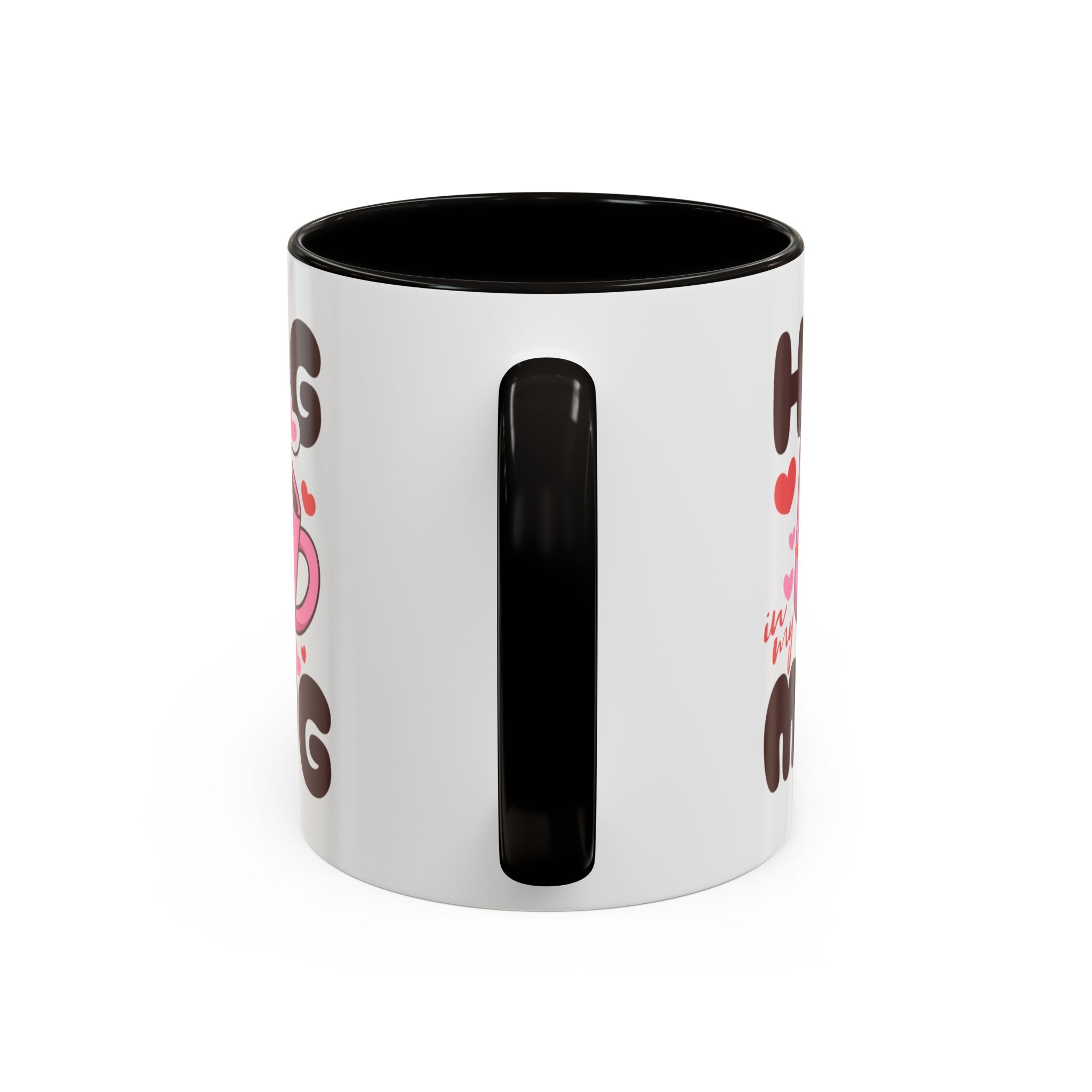 Hug in My Mug Mug | Cute Pink Cup, Heart Coffee Design