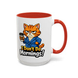 Grumpy Cat Good Morning Coffee Mug | Cat Lover 11oz 15oz