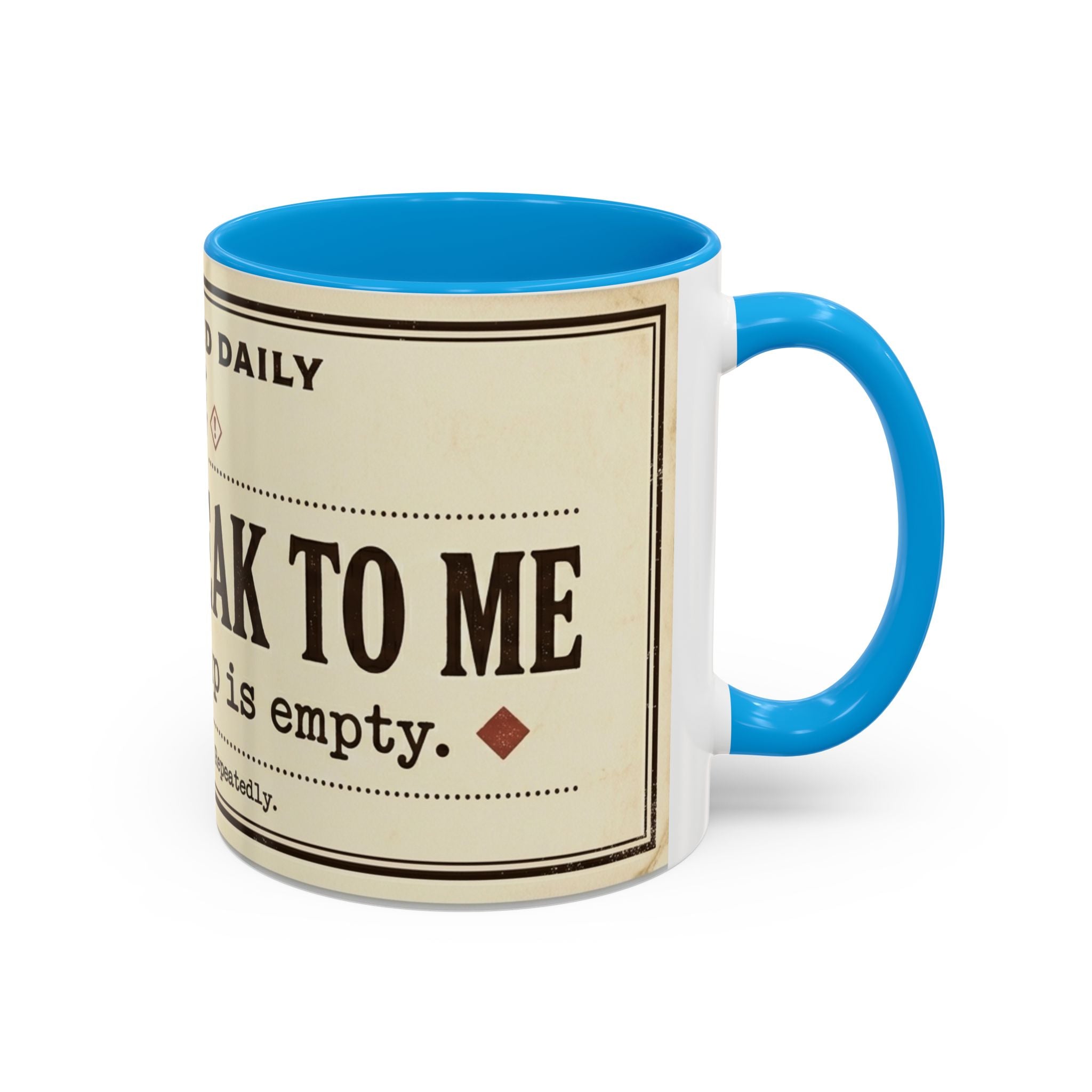 Do Not Speak To Me Mug | Prescription Coffee Mug, Funny Morning Quote