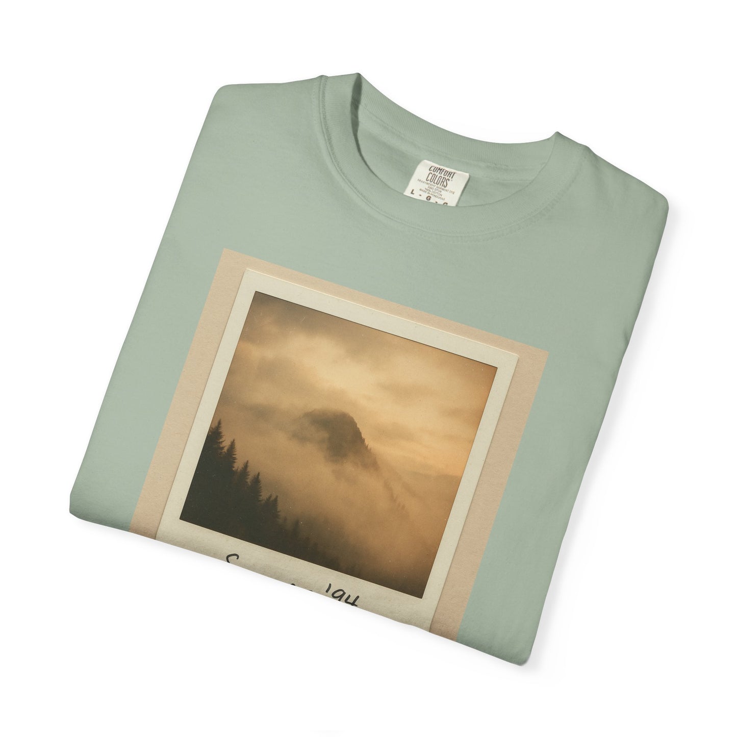 Vintage Polaroid Mountain Photo T-Shirt | Summer '94