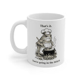 That's it. You're going in the Soup mug | Accent Coffee Mug