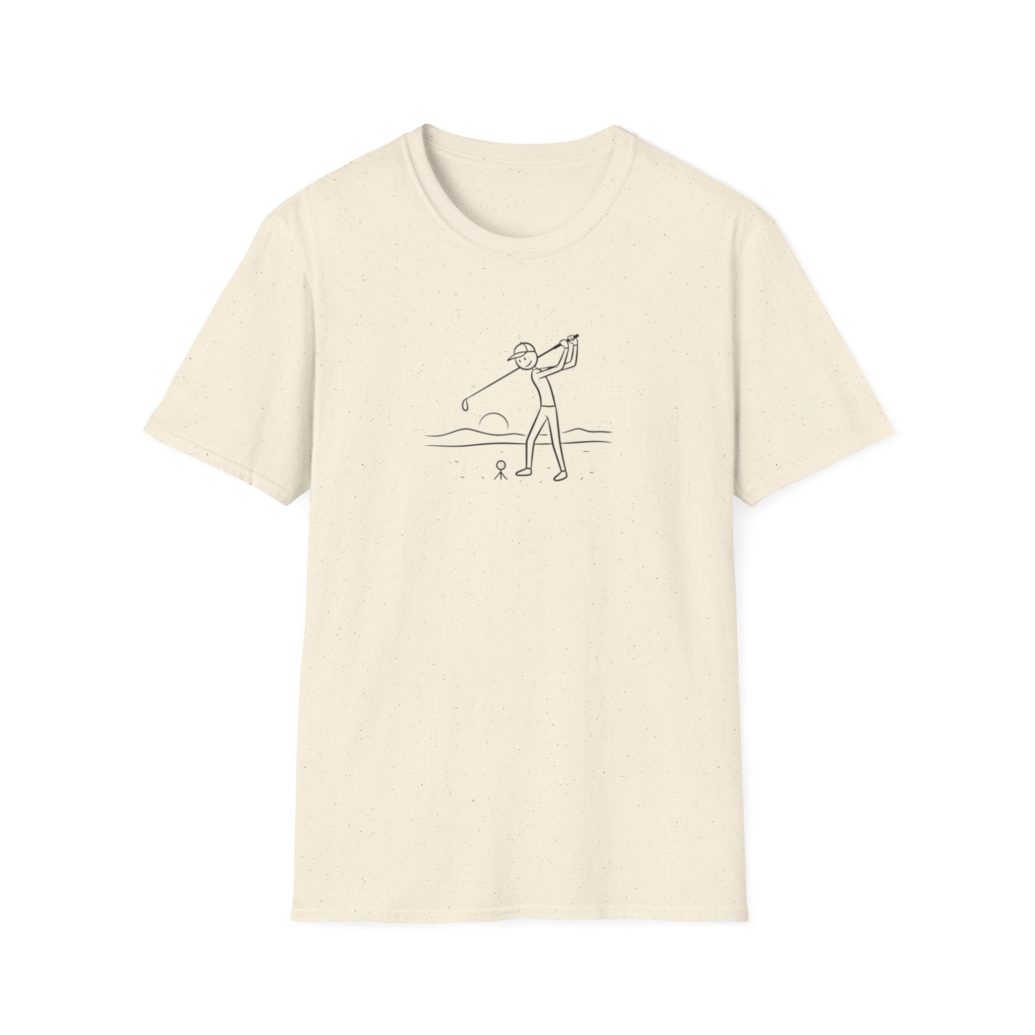 Timmy "The Wind-Stopper" McPar Stickman Golf Tee | T-Shirt