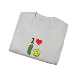 I Heart Pickleball T-Shirt | Pickle & Ball Graphic Tee