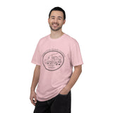 Vintage Semi Truck Line Art T-Shirt | Trucker Logo Tee