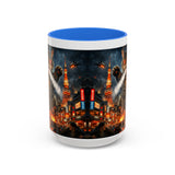 Catzilla Tokyo Cityscape Mug | Color Interior 11oz 15oz
