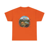 Mountain Camping Adventure T-Shirt | Outdoor Nature Hiking Tee | Wilderness Tent Graphic Shirt | Gift for Hiker Camper |