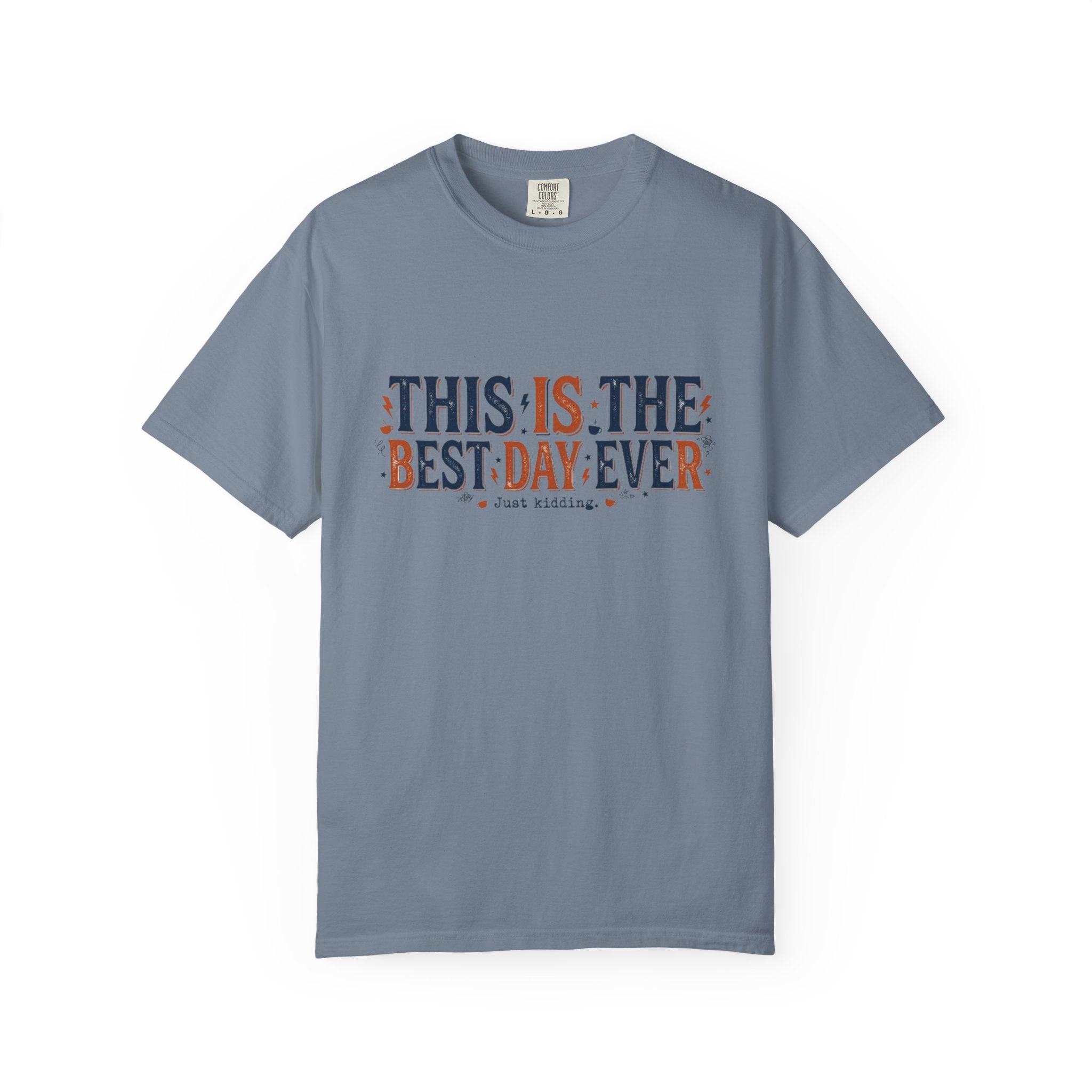 This Is The Best Day Ever shirt | Retro floral typography tee