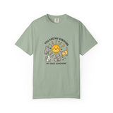 You Are My Sunshine Cat Illustration T-shirt | Cute Sun and Kittens