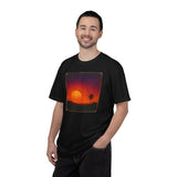 Sunset Palm Silhouette T-shirt | Tropical Sunset Tee