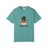 Ramen Cat Garment-Dyed T-shirt