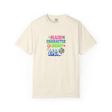 Main Character Energy T-shirt | Colorful Flame, Smiley Icons