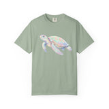 Pastel Sea Turtle T-shirt | Watercolor Marine Life Tee