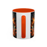 Catzilla Tokyo Cityscape Mug | Color Interior 11oz 15oz