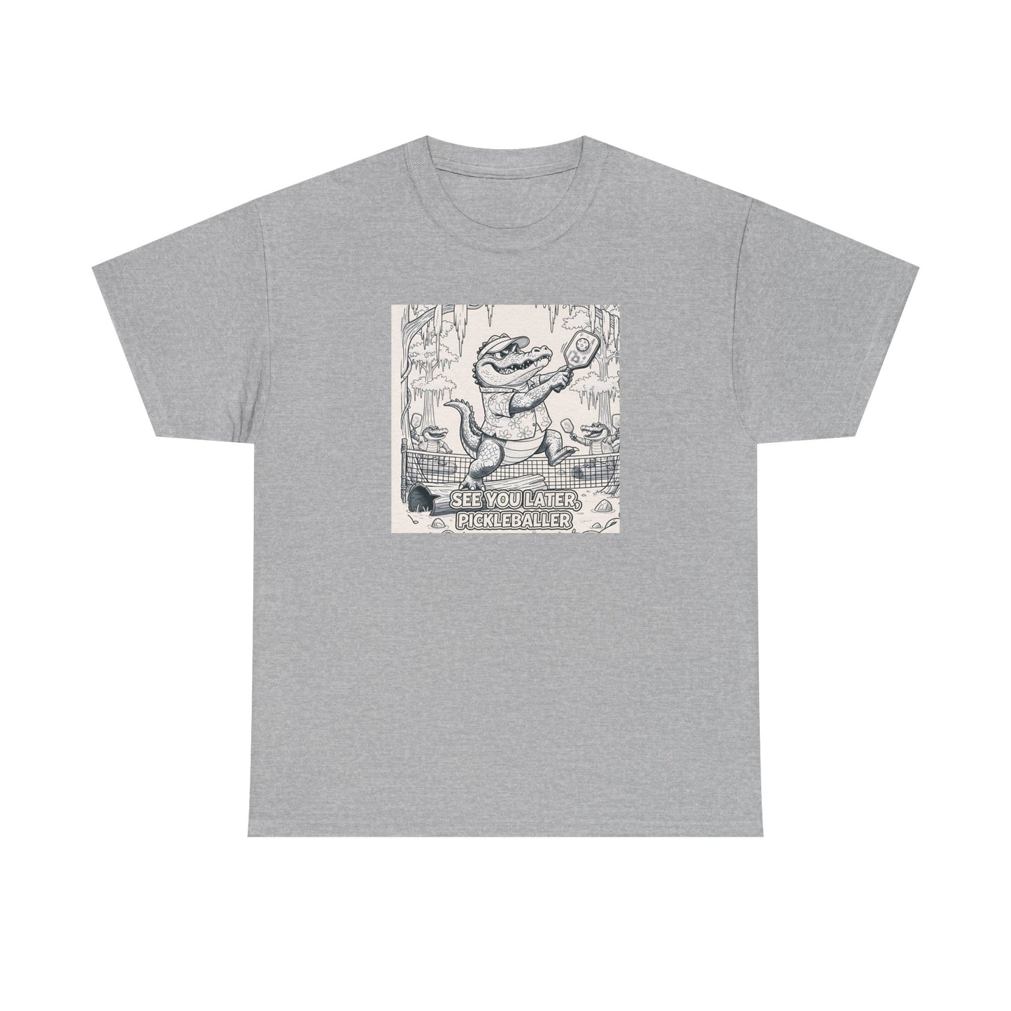 Albert "The Volley" Gator Unisex Heavy Cotton Tee