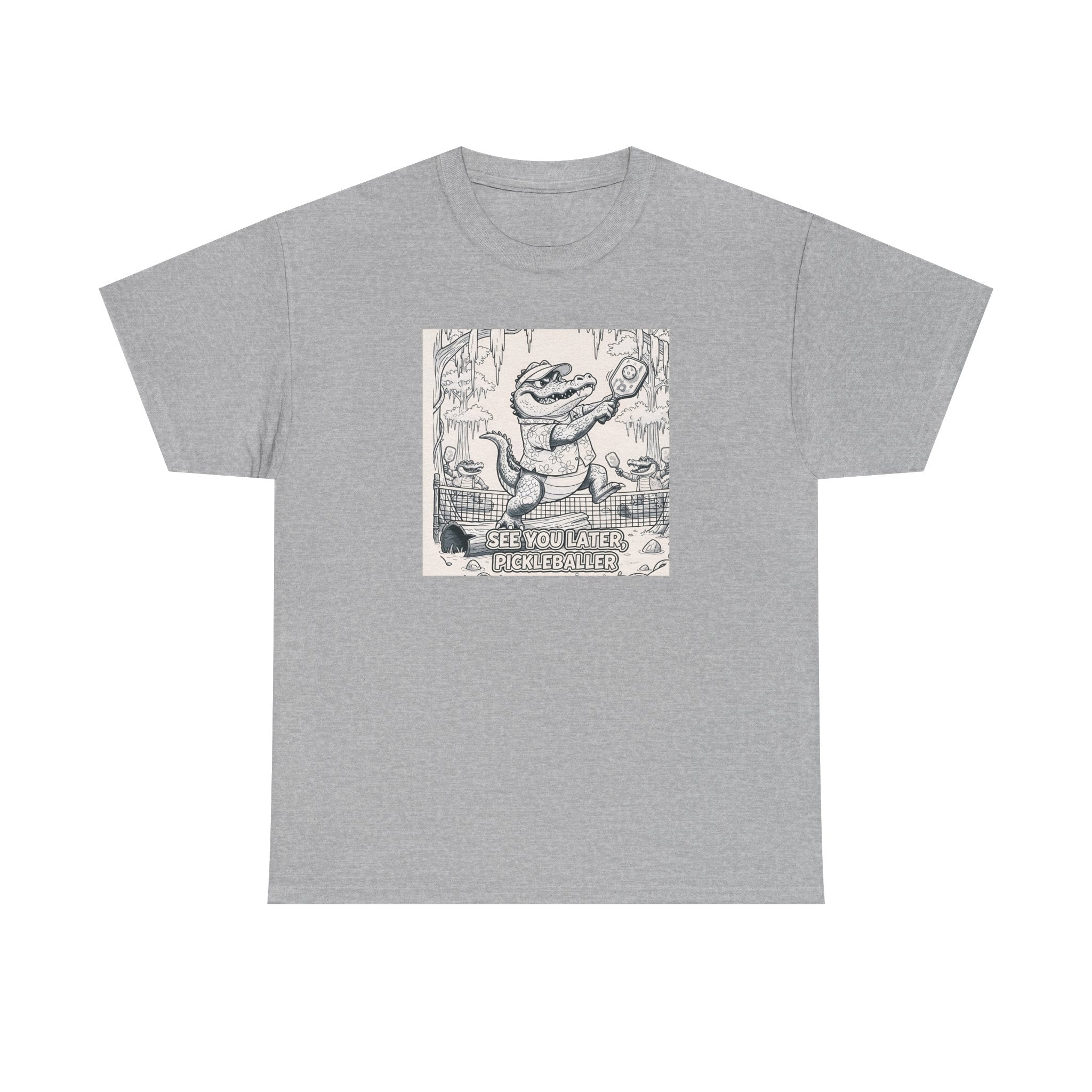Albert "The Volley" Gator Unisex Heavy Cotton Tee