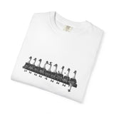 Lunch on a Skyscraper Geese Edition T-shirt | NYC Black and White Photo