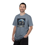 Gator Lunar Pickleball  T-shirt | Earth Background, Spacewalk Illustration