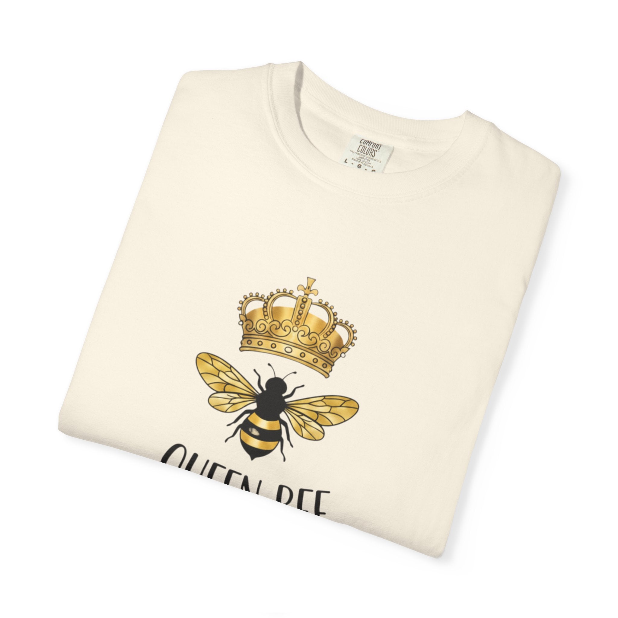 Queen Bee crown illustration T-Shirt | bee graphic tee