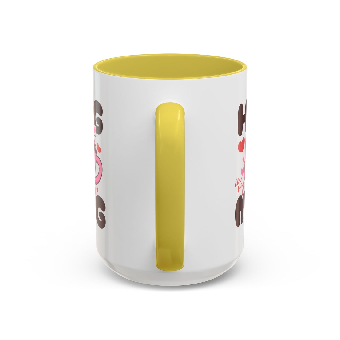 Hug in My Mug Mug | Cute Pink Cup, Heart Coffee Design
