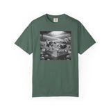 Pickleball Beagle Puppies T-shirt | Monochrome Dog Art