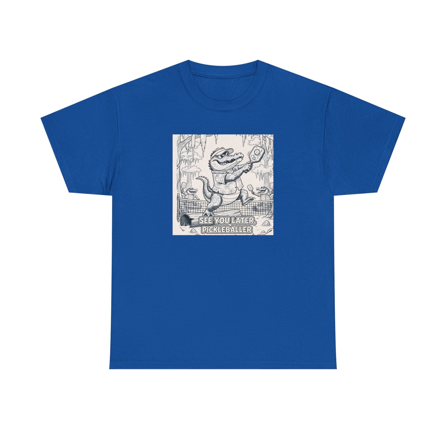 Albert "The Volley" Gator Unisex Heavy Cotton Tee