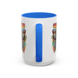 Groovy Mama Butterfly Mug | Retro Psychedelic Floral Design
