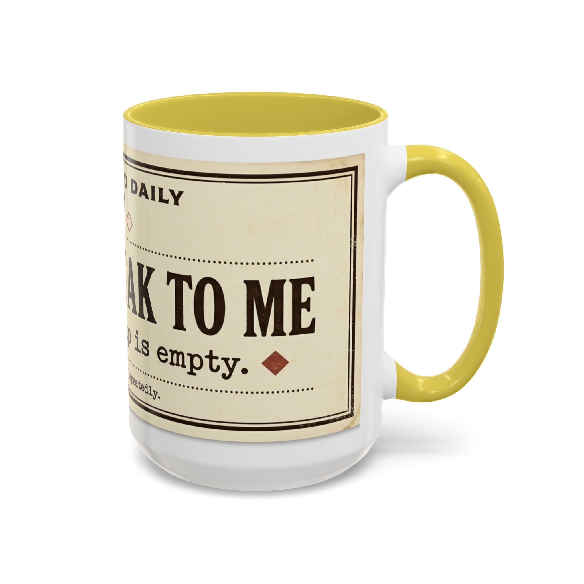 Do Not Speak To Me Mug | Prescription Coffee Mug, Funny Morning Quote