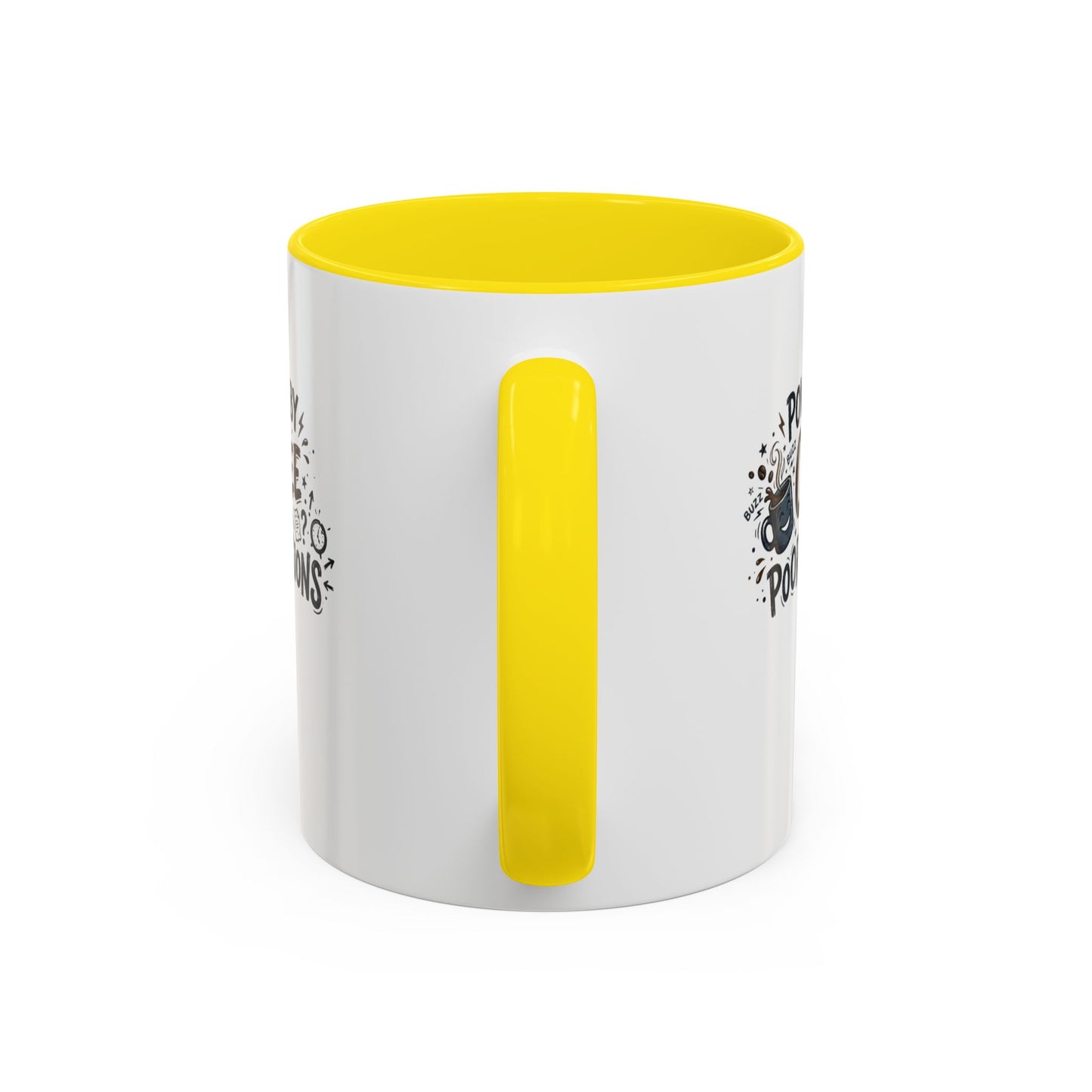 Powered by Coffee and Poor Decisions Mug | Accent Coffee Mug 11oz 15oz
