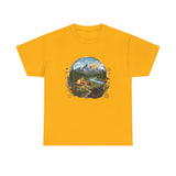 Mountain Camping Adventure T-Shirt | Outdoor Nature Hiking Tee | Wilderness Tent Graphic Shirt | Gift for Hiker Camper |