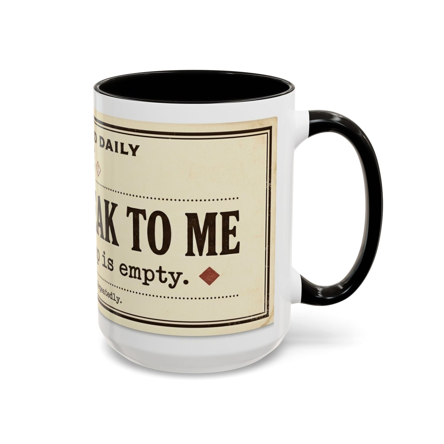Do Not Speak To Me Mug | Prescription Coffee Mug, Funny Morning Quote