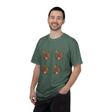 Floral Puppy Paws T-shirt | Dog Lover Tee