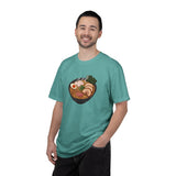 Ramen Bowl Illustration T-shirt | Cute Noodle Soup Graphic