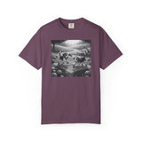 Pickleball Beagle Puppies T-shirt | Monochrome Dog Art