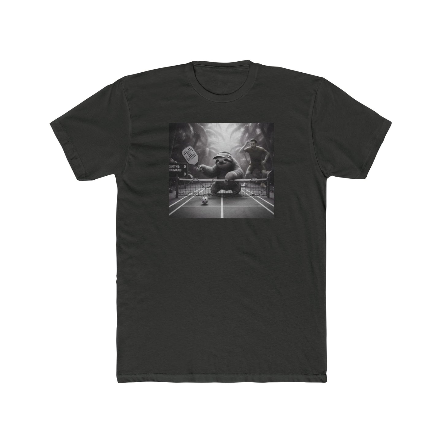 Dink-Shot Sloth Pickleball Tee | Slow-Motion Sportswear Parody